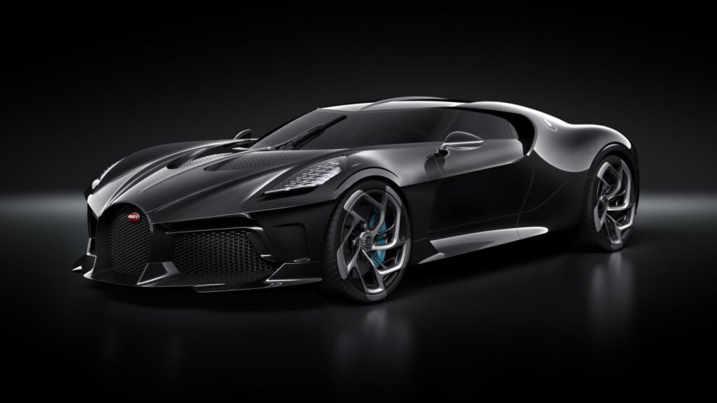 Tecnología y aerodinámica Bugatti La Voiture Noire