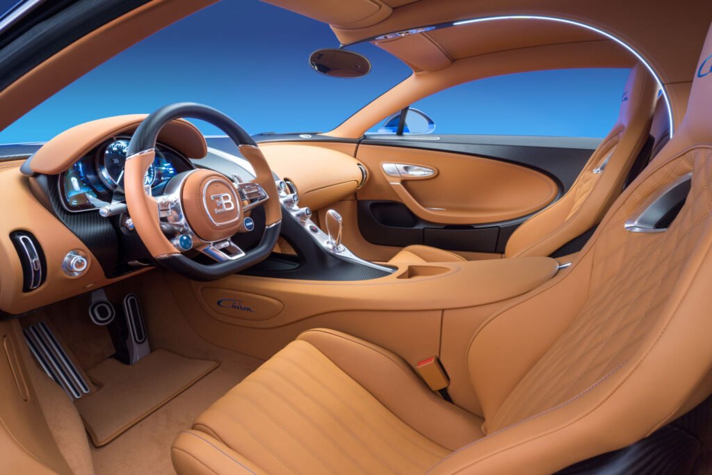 Interior Bugatti Chiron  