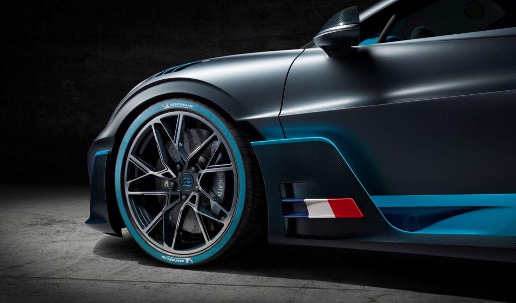 homenaje del Bugatti Divo 