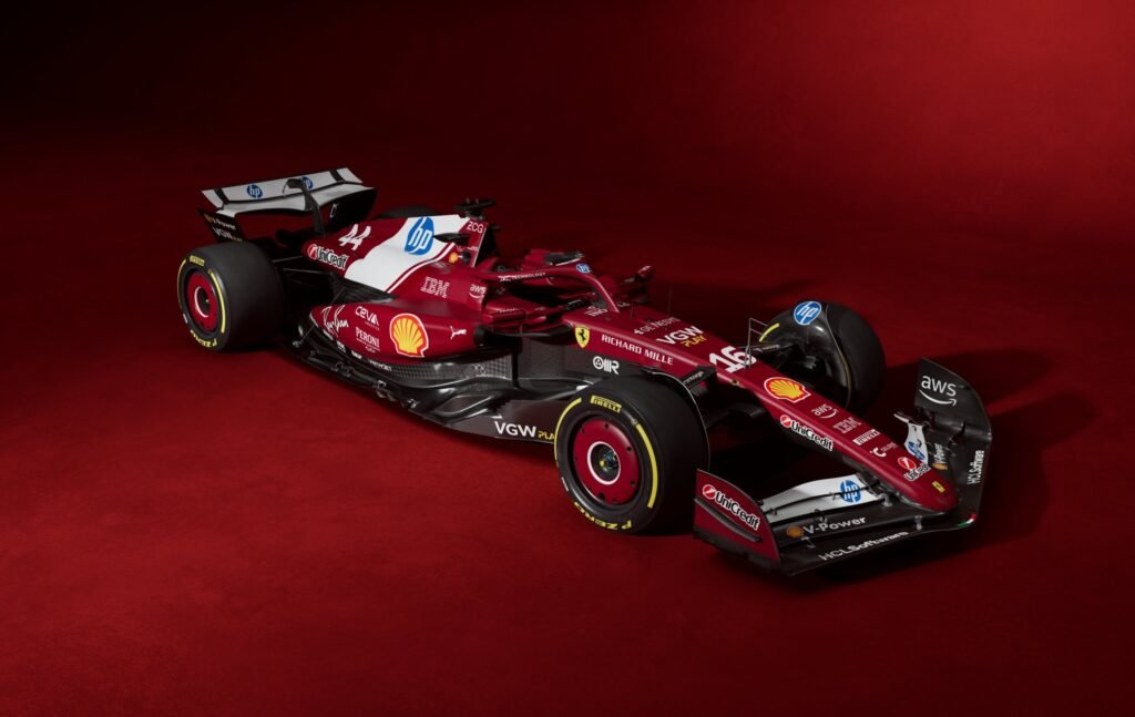 Estreno mundial del nuevo Ferrari SF-25 para la temporada de Formula 1 2025 | VALLTRO.COM