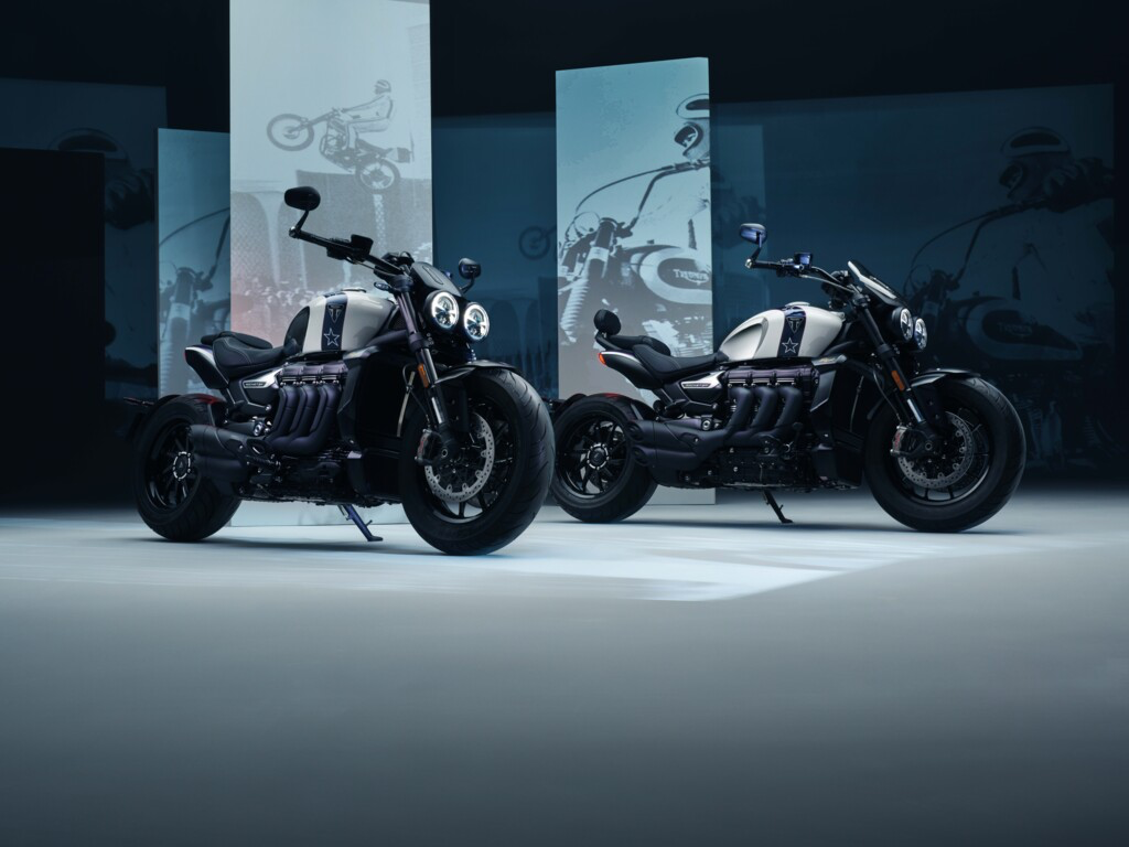 Triumph Rocket 3 Evel Knievel Limited Edition 2025 con mas músculos que todas segunda VALLTRO