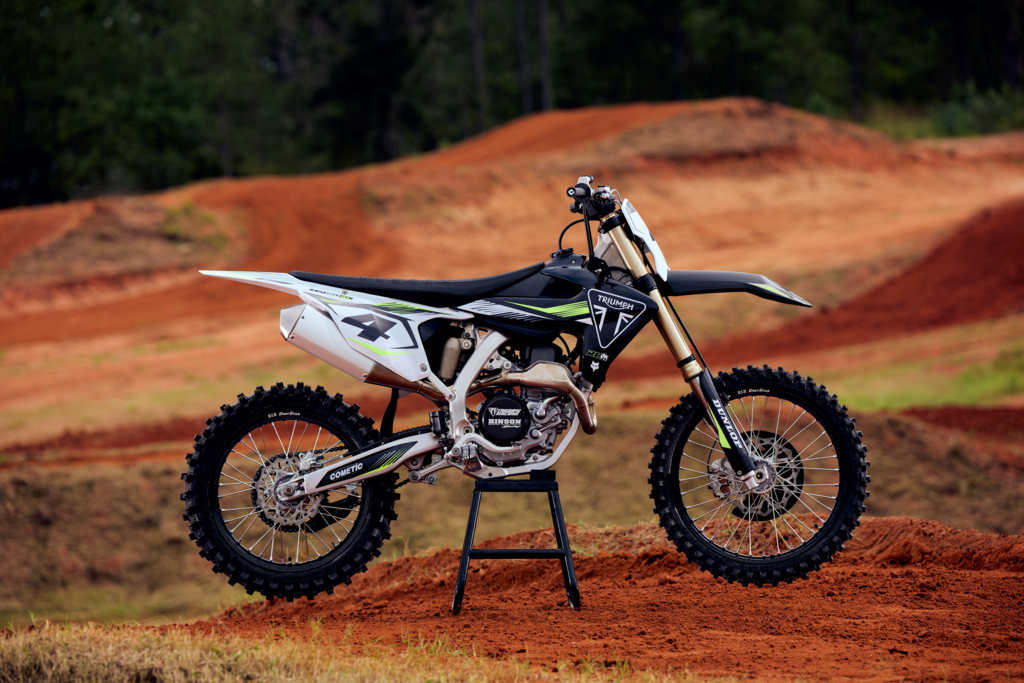Triumph TF 450-RC Edition 2025: La Furia del Motocross que Recomienda VALLTRO