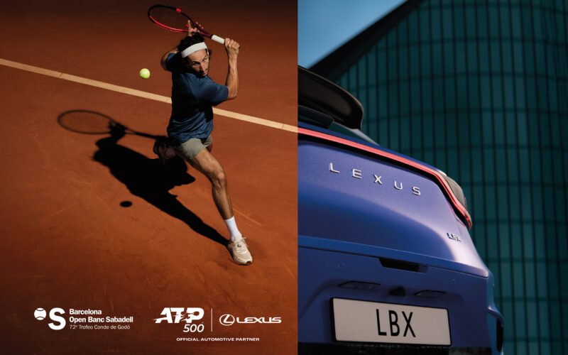Lexus revoluciona el Barcelona Open Banc Sabadell – Trofeo Conde de Godó con el nuevo RZ y su innovador volante Steer-by-Wire