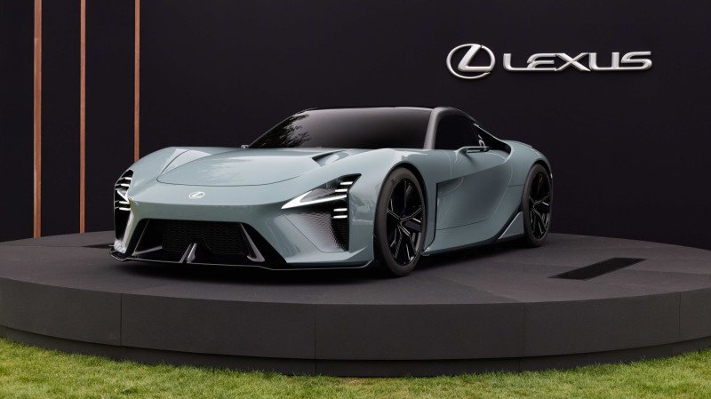 Lexus Sport Concept: una declaración de intenciones en The Quail 2025