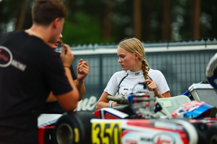 Roxanne Lantinga: A Rising Star in Karting, Still in Her Infancy but Shining Bright